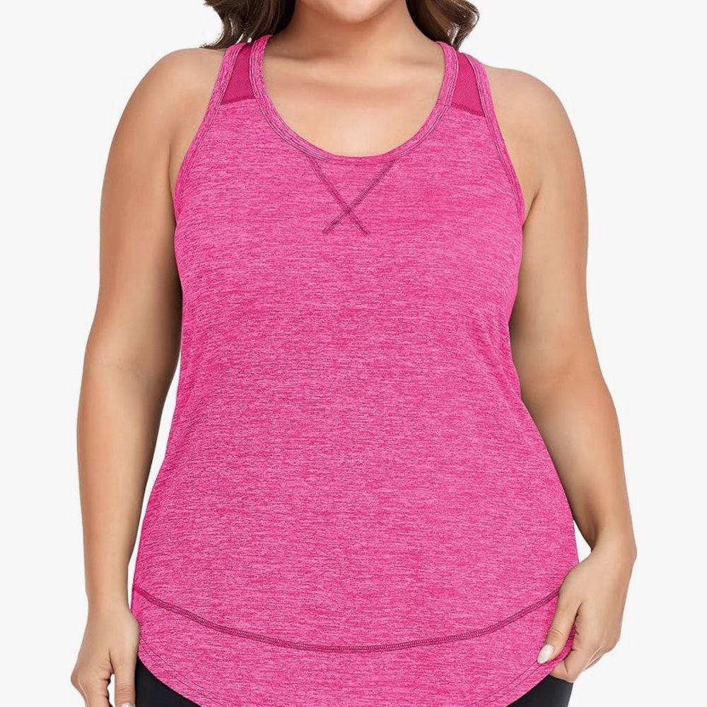 Woman’s plus size workout tank